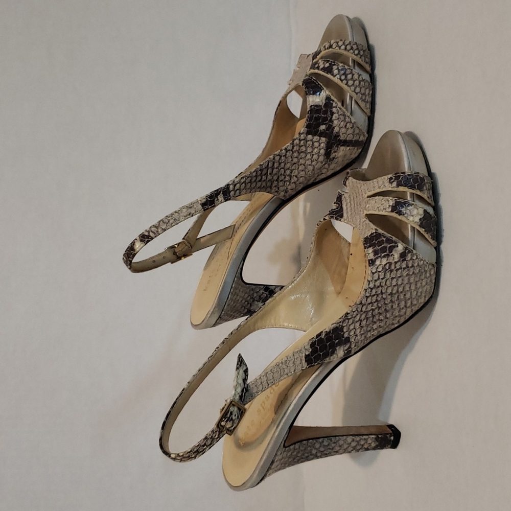 kate spade snake heels 👠